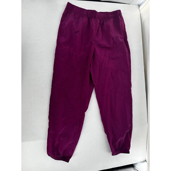 Gap Windbreaker Jogger Pants Sz L 80’s Inspired Y2K Sporty Athletic Retro Pink - Picture 2 of 6